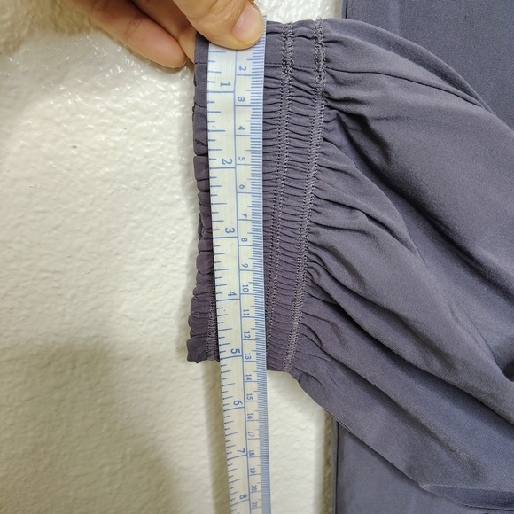 Athleta Dusk Violet Savannah Jogger Pants Sz 12 Elastic Waist 4 Pockets - Picture 10 of 13